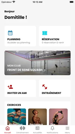 Game screenshot Front de Seine Squash hack