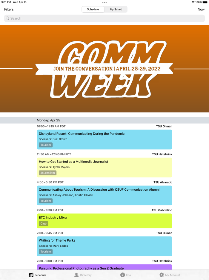 CSUFCommWeek