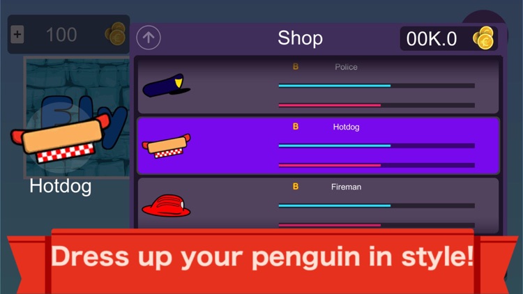 Penguins flying in the sky screenshot-3