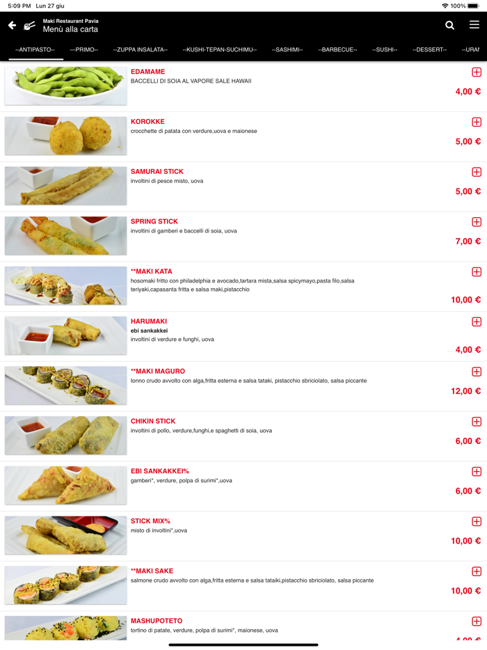 Maki Restaurant Pavia