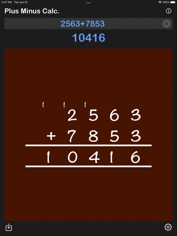 Plus Minus Calculator screenshot 15