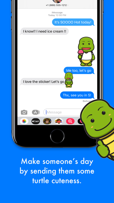 Turtle Craze Sticker Pack screenshot 3