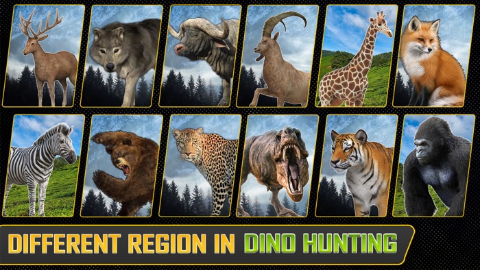 Real Dino Hunting Games 3D