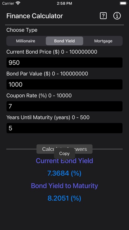 Finance Calculator Plus