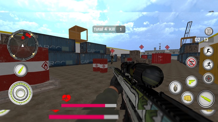 Squad Fire Strike : 3D FPS screenshot-4