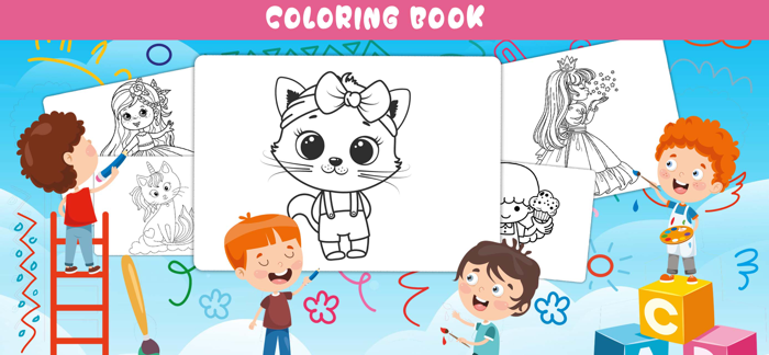 Coloring Book color  paint