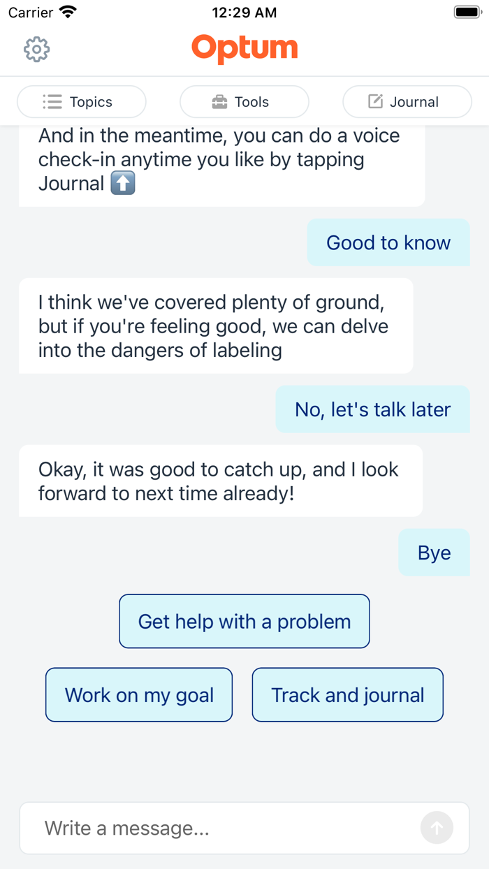 Optum Behavioral Health Loop