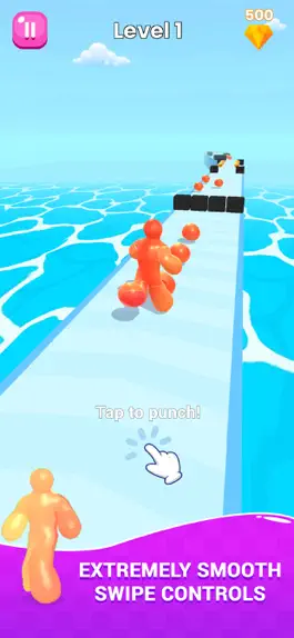 Game screenshot Jelly Runner Man - Bubble Hero mod apk