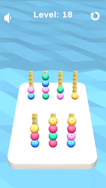 Color Sort 3D! Stacking Puzzle