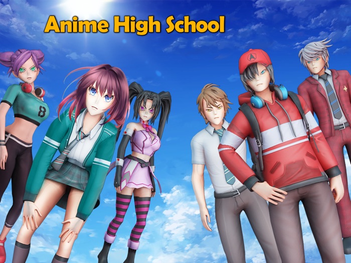 Anime Fighting  High School