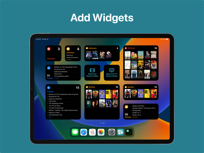 Movie Tracker Watchlist track