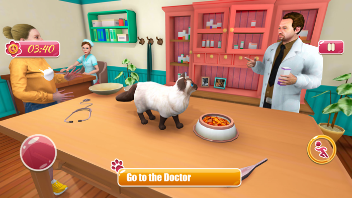 Virtual Cat Simulator Cat Game