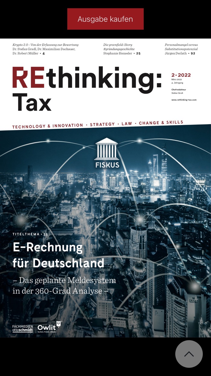 Rethinking Tax