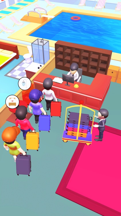 Hotel Fever :Job simulator 3d screenshot-0