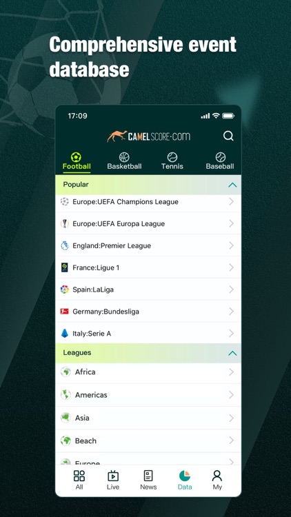 Camelscore-Score Sport News screenshot-4