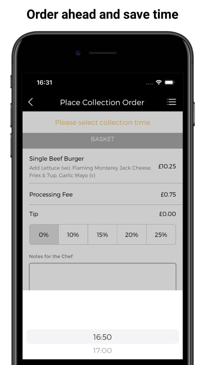 Royalty Takeaway App