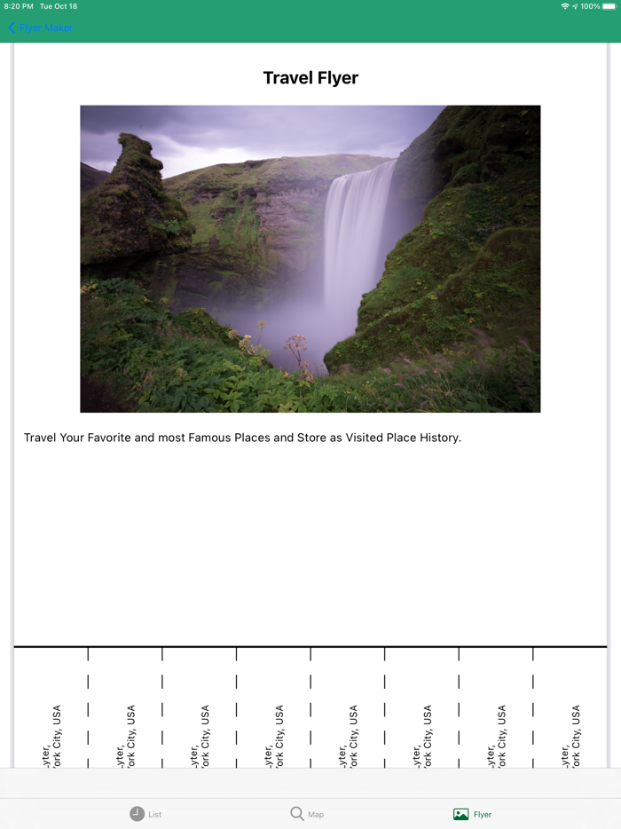 Visit Place Tracking