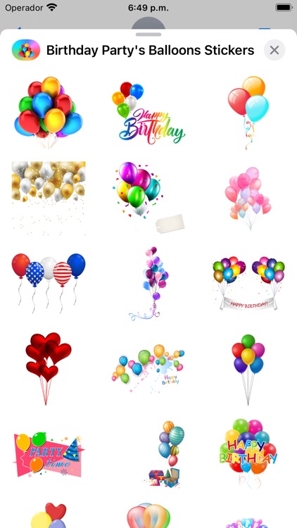 Birthday Party's Balloons