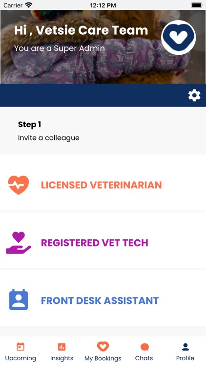 Vetsie - Care Team