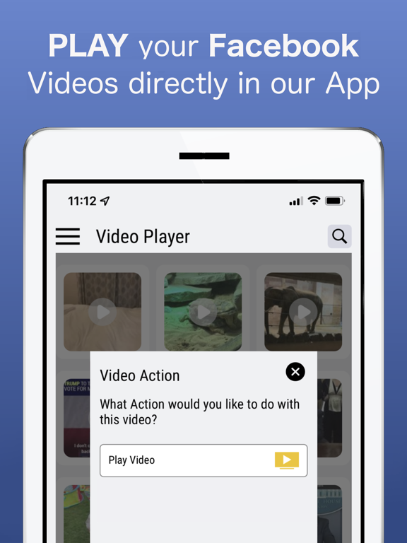 Video Player for Facebook screenshot 2