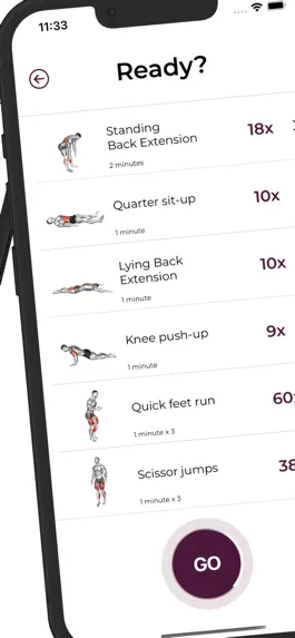 Game screenshot 11 minutes fitness workout hack