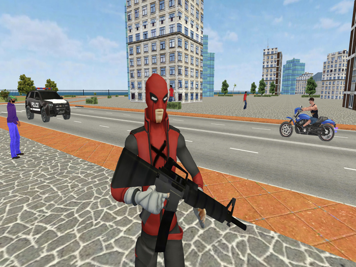 Gangstar Rope Hero Crime City