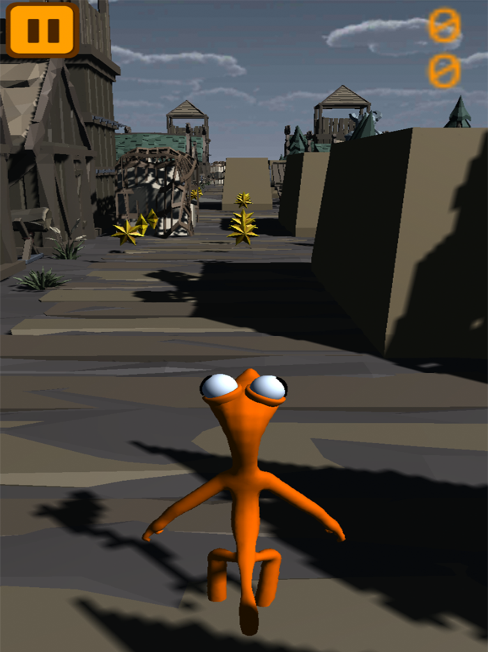 rainbow oranges scary lizard