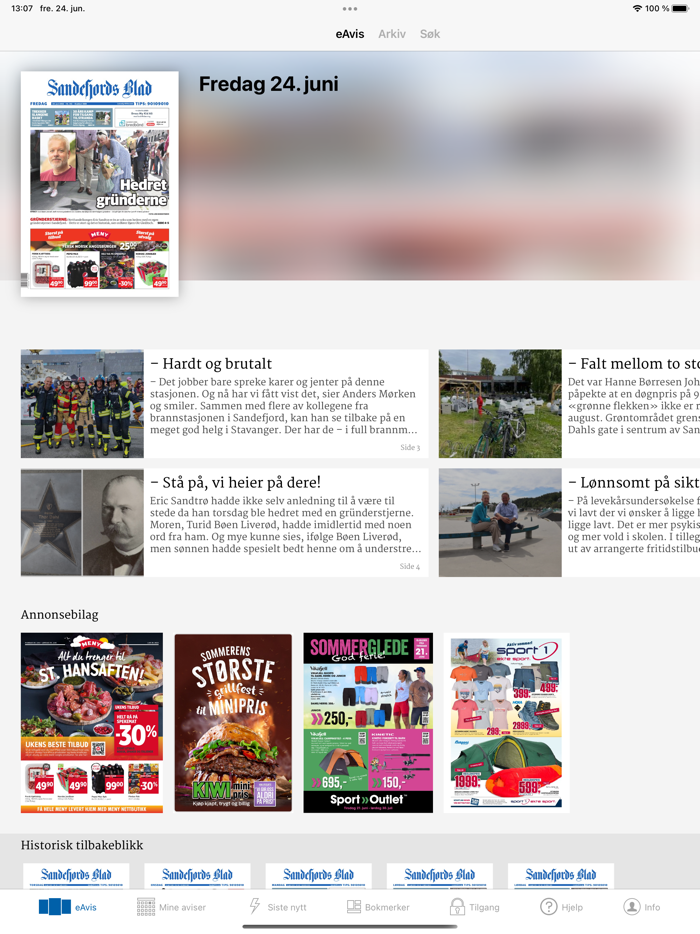 Sandefjords Blad eAvis