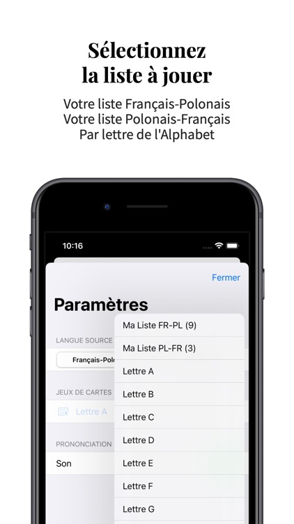 Vocabulaire Polonais-Français screenshot-4