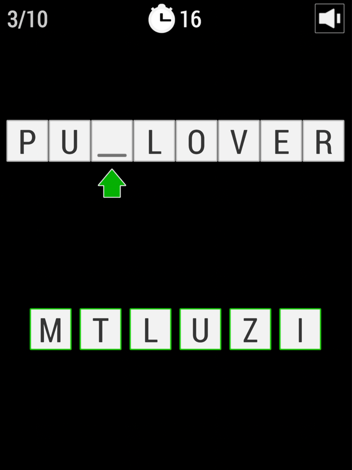 Misspelling Word Challenge