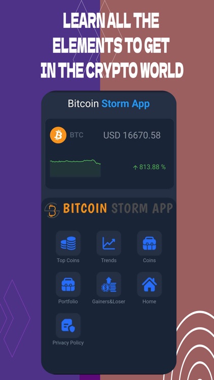 Bitcoin Storm App