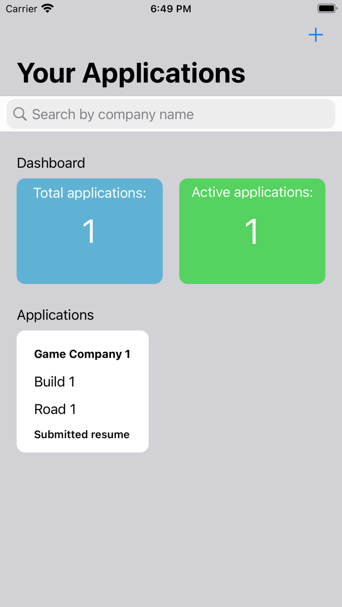 Job Application Tracker