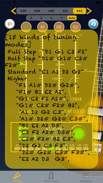 BassTuner - Tuner Bass Guitar screenshot-4