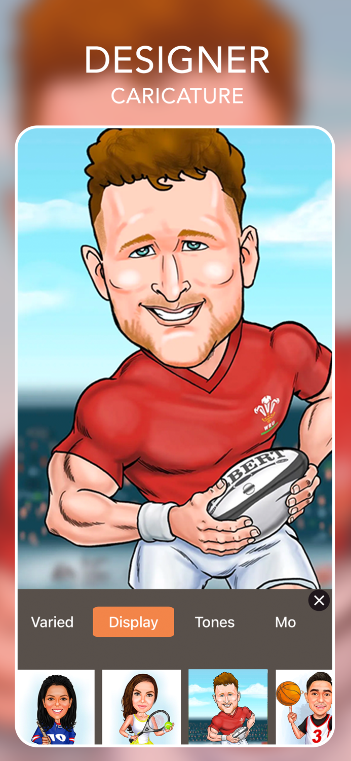 Cartoon Caricature Blend Pic