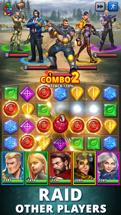 Puzzle Combat: RPG Match 3 screenshot 4