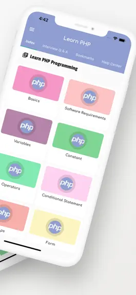 Game screenshot Learn PHP Offline [PRO] apk