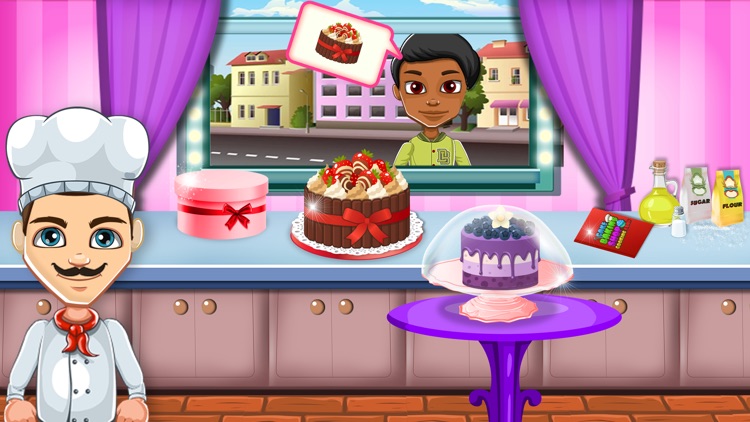 Bakery Cooking Cake Maker Game screenshot-3