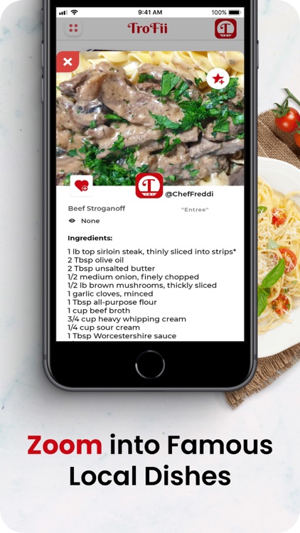 TroFii® - The Foodie App screenshot-3