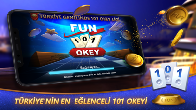 Fun 101 Okey®-Arkadaşla Oyna iphone ekran görüntüleri
