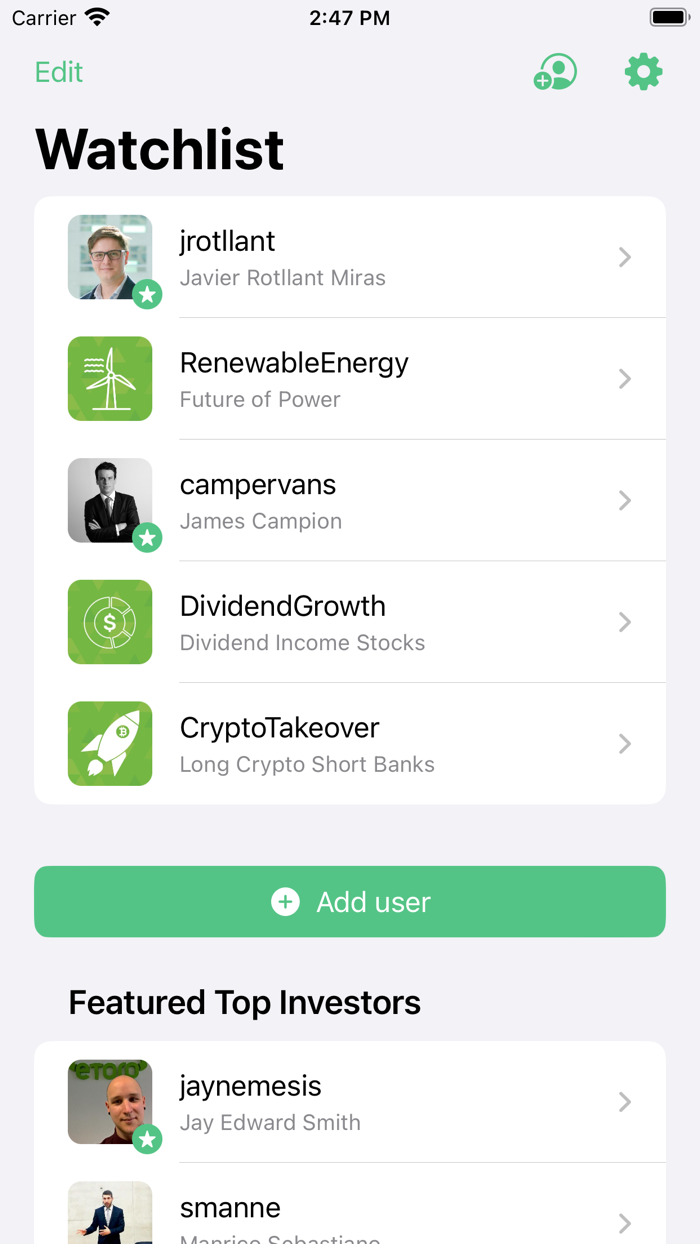 ToroKit - eToro Portfolios