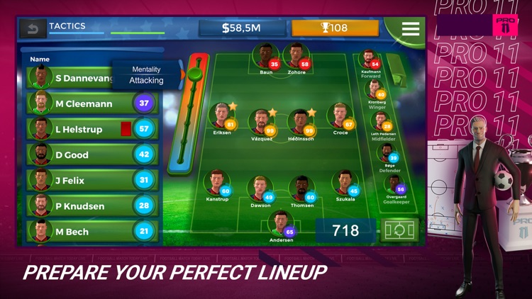 Pro 11 - Soccer Manager Game screenshot-2