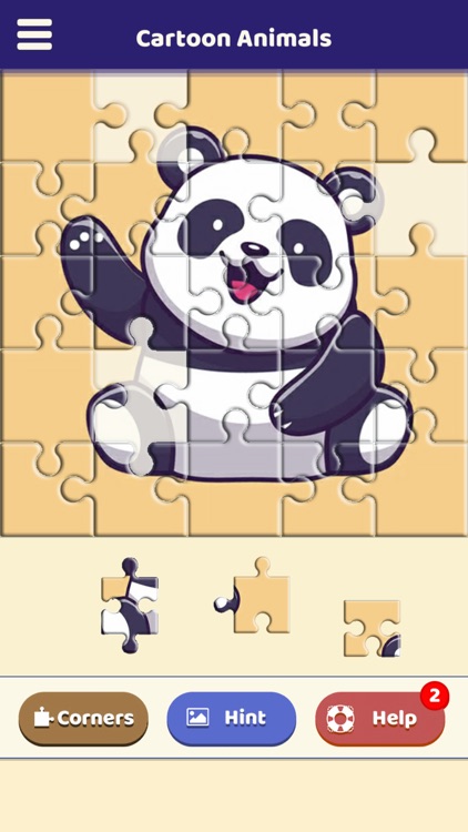 Cartoon Animals Puzzle