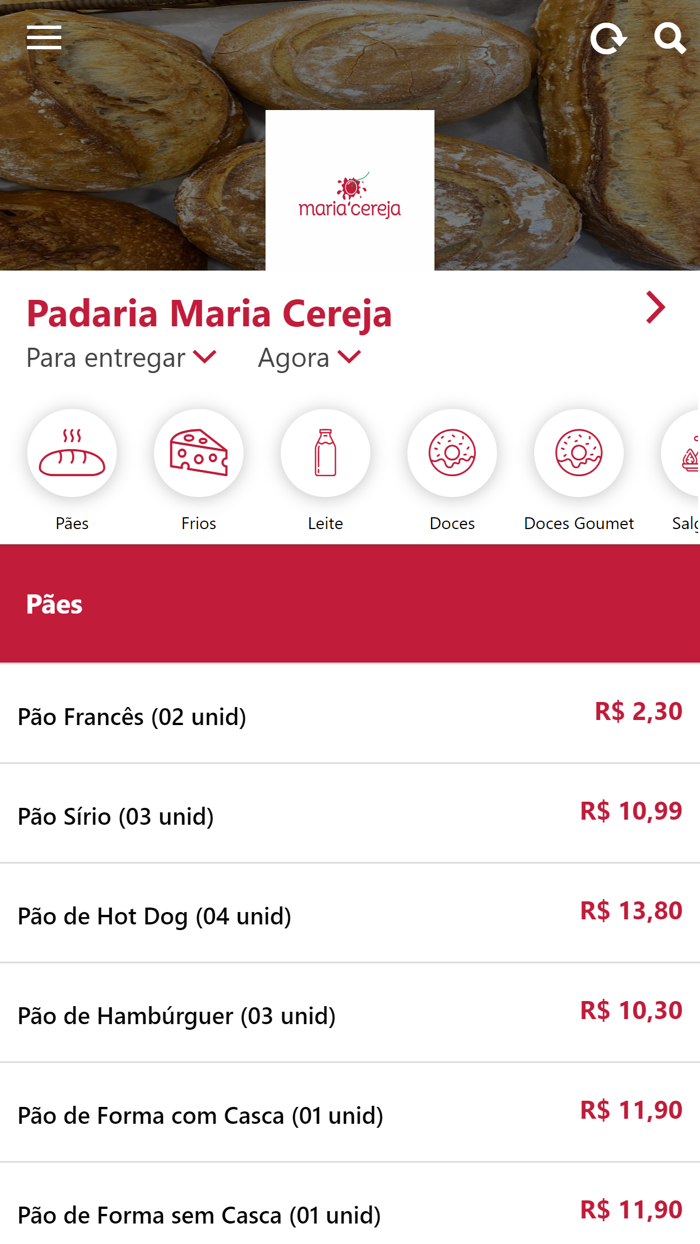Padaria Maria Cereja