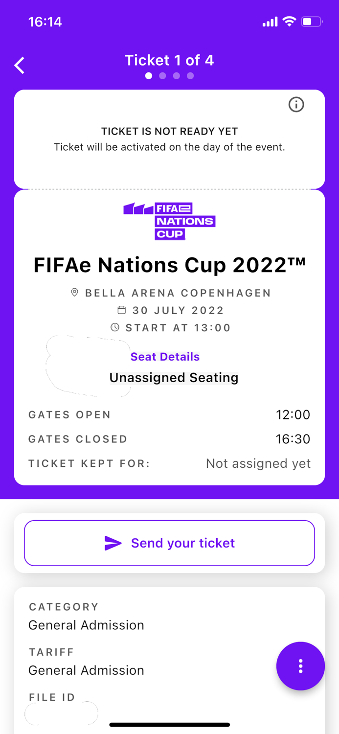 FIFAe Nations Cup 2022™Tickets