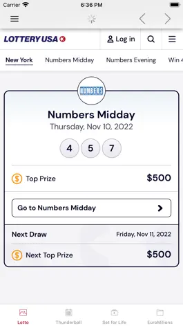 Game screenshot NY Lottery Results & Forecast apk