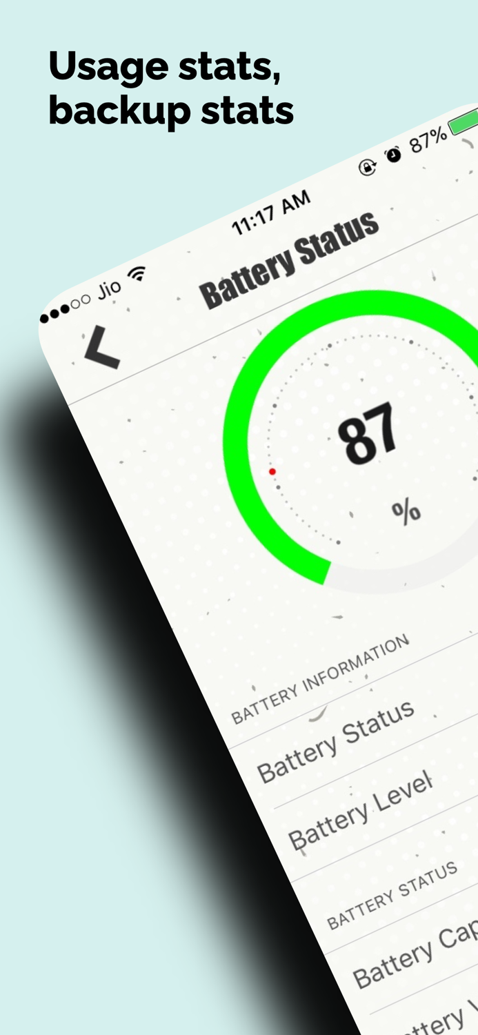 Battery Monitor -Usage  Stats