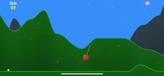 Rope Apple Golf - Screenshot 1