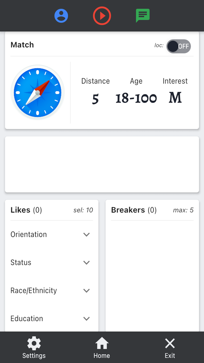 Blind - Match. Flirt. Date.