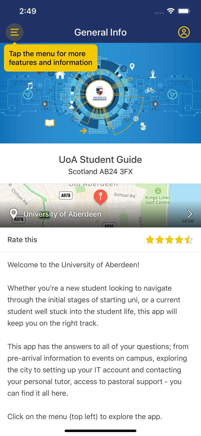 University of Aberdeen Guide