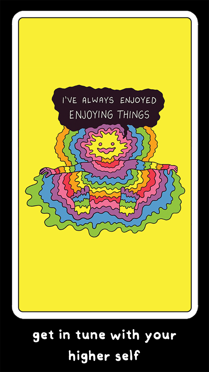 Rainbow Brainskull Oracle Deck